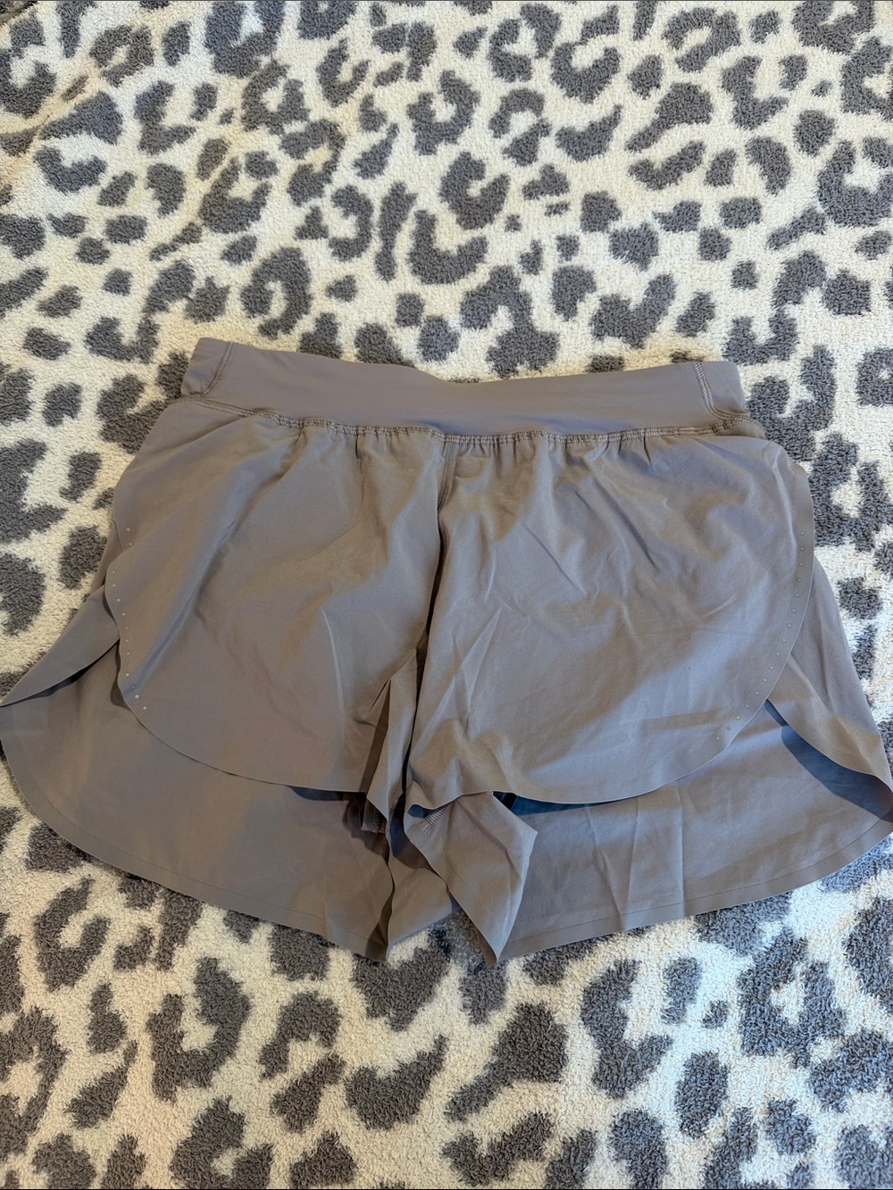 lululemon athletica Fast & Free Split 3” Taupe Running Shorts